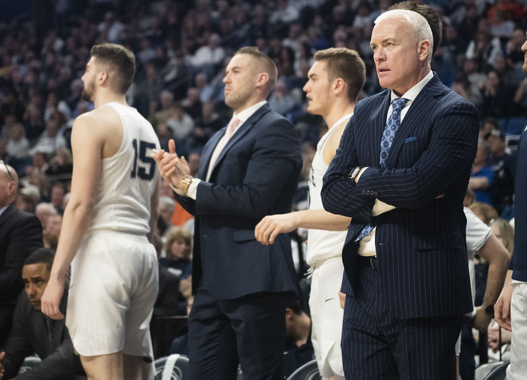 Men’s Basketball vs Illinois, Coach Chambers